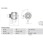 Lichtmaschine 0 986 044 380 Lichtmaschine 0 986 044 380