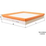 MAHLE Luftfilter LX 1264/S