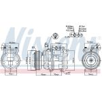 Nissens Klimakompressor PKW 890233 Nissens Klimakompressor PKW 890233