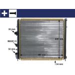 MAHLE Kühler, Motorkühlung CR 1502 000S MAHLE Kühler, Motorkühlung CR 1502 000S