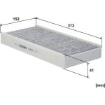 FILTRON Filter, Innenraumluft K 1147A