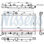 Nissens Wasserkühler PKW 67720 Nissens Wasserkühler PKW 67720