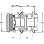 MAHLE Kompressor, Klimaanlage ACP 153 000P MAHLE Kompressor, Klimaanlage ACP 153 000P