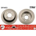 Bremsscheibe Db T. W169 B-Klasse DF4453 Bremsscheibe Db T. W169 B-Klasse DF4453