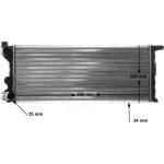 MAHLE Kühler, Motorkühlung CR 597 000S MAHLE Kühler, Motorkühlung CR 597 000S
