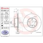11 481 064 Bremsscheibe VA 09.B337.21 11 481 064 Bremsscheibe VA 09.B337.21