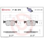 BREMBO Bremsklötze VA P 06 070 BREMBO Bremsklötze VA P 06 070