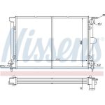Nissens Wasserkühler PKW 65195 Nissens Wasserkühler PKW 65195