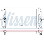 Nissens Wasserkühler PKW 64693 Nissens Wasserkühler PKW 64693