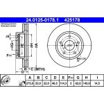ATE Bremsscheibe 24.0125-0178.1