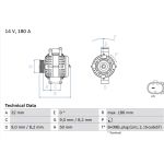 Lichtmaschine 0 986 084 590 Lichtmaschine 0 986 084 590