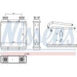 Nissens Heizungskühler PKW 72072 Nissens Heizungskühler PKW 72072