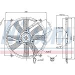 Nissens Kühlerlüfter PKW 85701 Nissens Kühlerlüfter PKW 85701