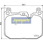 Japanparts Bremsbeläge PA-0135AF Japanparts Bremsbeläge PA-0135AF