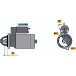 Bosch Anlasser 0001115049