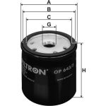 FILTRON Ölfilter OP 643/5 FILTRON Ölfilter OP 643/5