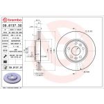 72 481 059 Bremsscheibe VA 09.8137.31 72 481 059 Bremsscheibe VA 09.8137.31