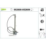 VALEO 852609 Fensterheber VALEO 852609 Fensterheber