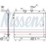 Nissens Wasserkühler PKW 67512 Nissens Wasserkühler PKW 67512