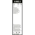 A002J BOSCH JET Blade unbeheizt 3 397 110 00B A002J BOSCH JET Blade unbeheizt 3 397 110 00B
