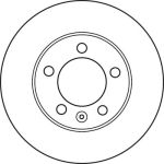 72 481 051 Bremsscheibe VA DF6131S 72 481 051 Bremsscheibe VA DF6131S