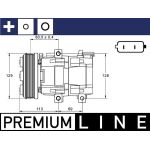MAHLE Kompressor, Klimaanlage ACP 88 000P MAHLE Kompressor, Klimaanlage ACP 88 000P