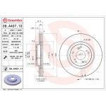 86 481 037 Bremsscheibe VA 09.A407.11 86 481 037 Bremsscheibe VA 09.A407.11