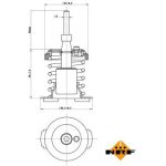 NRF Kühlmittelthermostat 725093 NRF Kühlmittelthermostat 725093