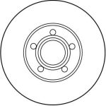 12 481 069 Bremsscheibe VA DF2652 12 481 069 Bremsscheibe VA DF2652