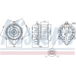 Nissens Innenraumgebläse 87403 Nissens Innenraumgebläse 87403
