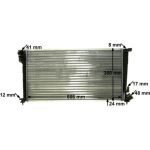 MAHLE Kühler, Motorkühlung CR 433 000P MAHLE Kühler, Motorkühlung CR 433 000P