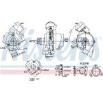 NISSENS Turbolader 93497 NISSENS Turbolader 93497