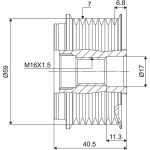 Generatorfreilauf 588079 Generatorfreilauf 588079