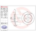 82 482 043 Bremsscheibe HA 08.A534.11 82 482 043 Bremsscheibe HA 08.A534.11