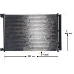KONDENSATOR, KLIMAANLAGE AC412000S KONDENSATOR, KLIMAANLAGE AC412000S