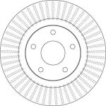 TRW Bremsscheibe Vorderachse DF6533 TRW Bremsscheibe Vorderachse DF6533