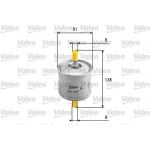 587007 Valeo Kraftstofffilter 587007 587007 Valeo Kraftstofffilter 587007