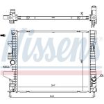 Nissens Wasserkühler PKW 606446 Nissens Wasserkühler PKW 606446