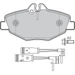 Valeo Bremsbelagsatz 598638 Valeo Bremsbelagsatz 598638