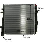 MAHLE Kühler, Motorkühlung CR 662 000P MAHLE Kühler, Motorkühlung CR 662 000P