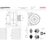 A6256(DENSO) AS-PL Lichtmaschine (Generator) A6256(DENSO) A6256(DENSO) AS-PL Lichtmaschine (Generator) A6256(DENSO)
