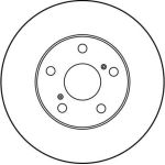 TRW Bremsscheibe DF2744 TRW Bremsscheibe DF2744