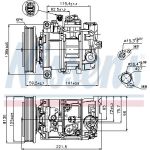 Nissens Klimakompressor PKW 89236 Nissens Klimakompressor PKW 89236