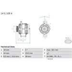 Lichtmaschine 0 986 084 240 Lichtmaschine 0 986 084 240