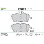 VALEO Bremsbeläge 598699 VALEO Bremsbeläge 598699