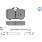Bremsbelagsatz Ford T. Transit 2.3 16V 06- Mit Sensor 025 291 2320/W Bremsbelagsatz Ford T. Transit 2.3 16V 06- Mit Sensor 025 291 2320/W
