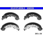 ATE Bremsbacken 03.0137-0539.2 ATE Bremsbacken 03.0137-0539.2