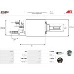 AS-PL Magnetschalter für Anlasser SS9018 AS-PL Magnetschalter für Anlasser SS9018