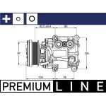 MAHLE Kompressor, Klimaanlage ACP 22 000P MAHLE Kompressor, Klimaanlage ACP 22 000P
