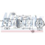 Nissens Klimakompressor PKW 89281 Nissens Klimakompressor PKW 89281